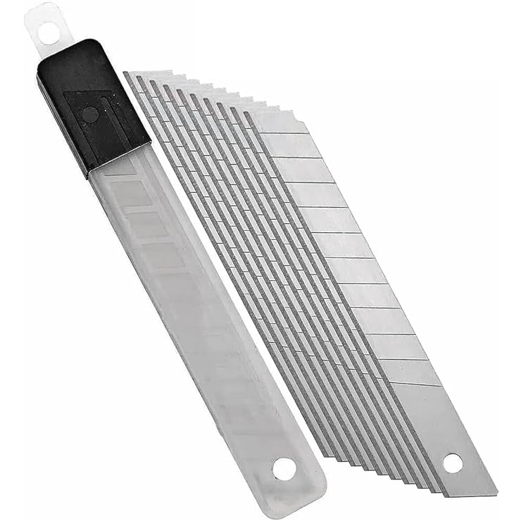 LAMINA ESTREITA - TUBO/10 LAMINAS 9MM