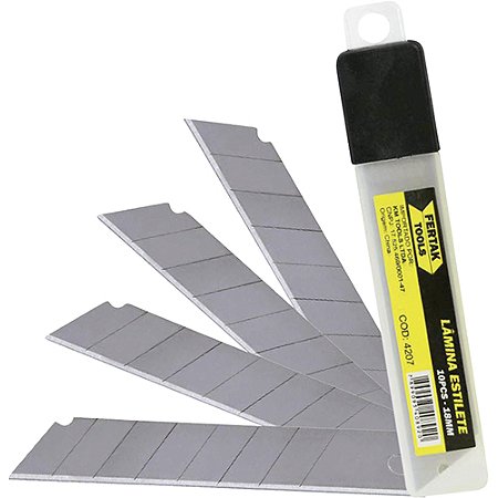 LAMINA P/ ESTILETE LARGO FERTAK 18MM