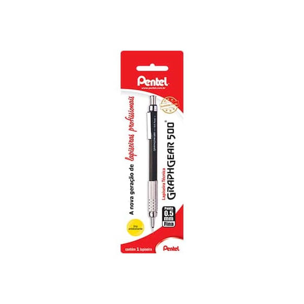 LAPISEIRA 0,5MM PRETA