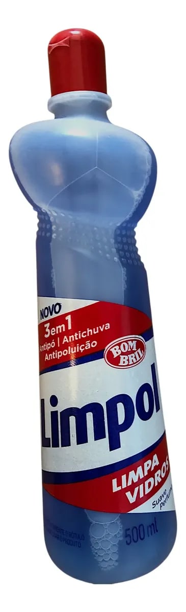 LIMPA VIDROS LIMPOL 3 EM 1 SQUEEZE 500ML