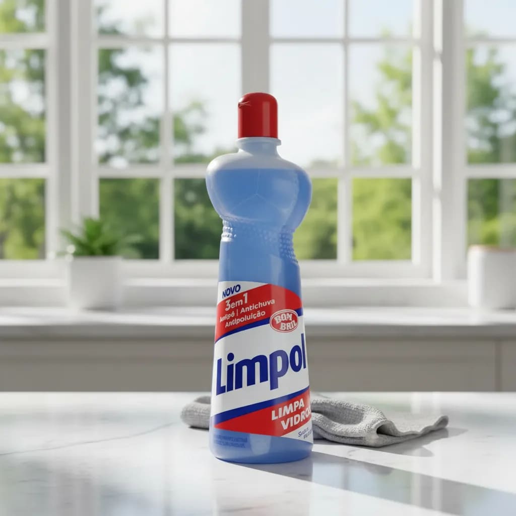 LIMPA VIDROS LIMPOL 3 EM 1 SQUEEZE 500ML