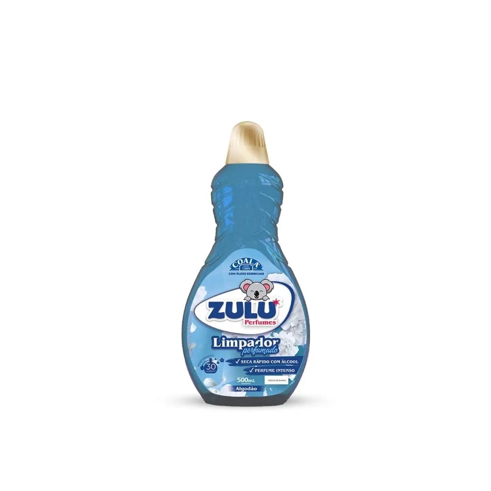 LIMPADOR PERFUMADO ZULU ALGODAO 500ML