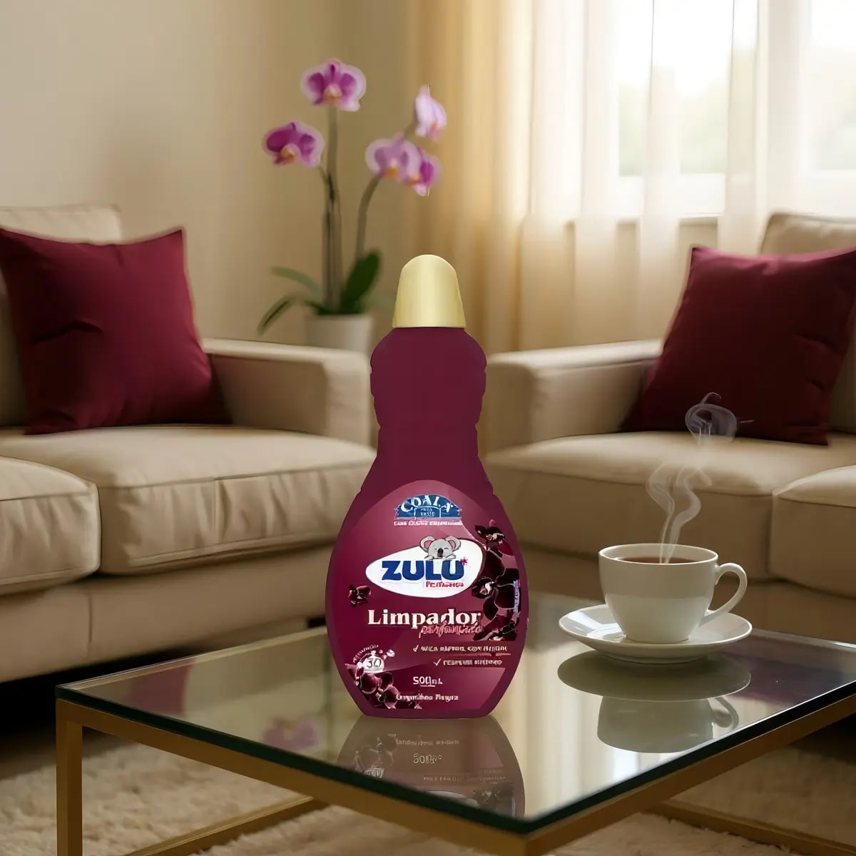 LIMPADOR PERFUMADO ZULU ORQUIDEA NEGRA 500ML
