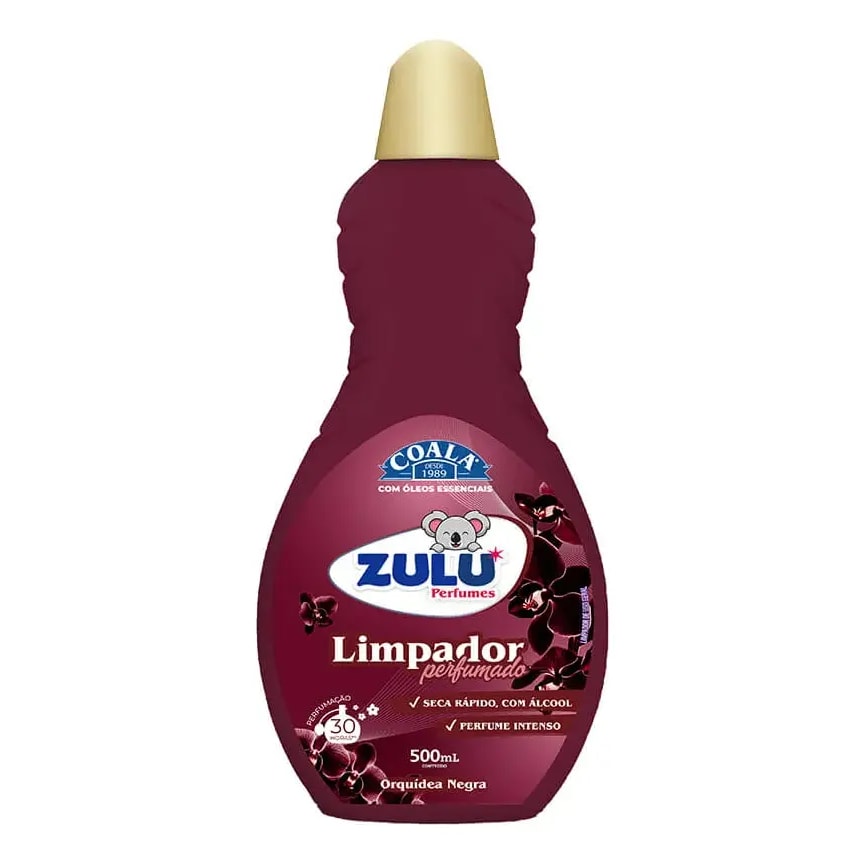 LIMPADOR PERFUMADO ZULU ORQUIDEA NEGRA 500ML