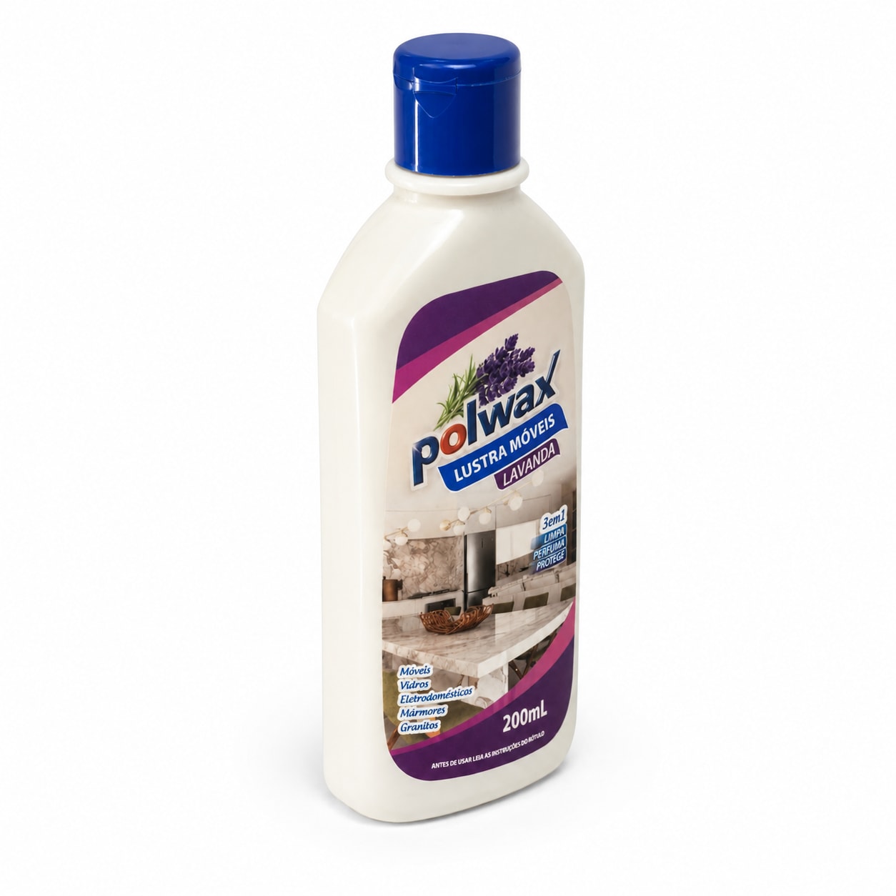 LUSTRA MOVEIS POLWAX LAVANDA 200ML