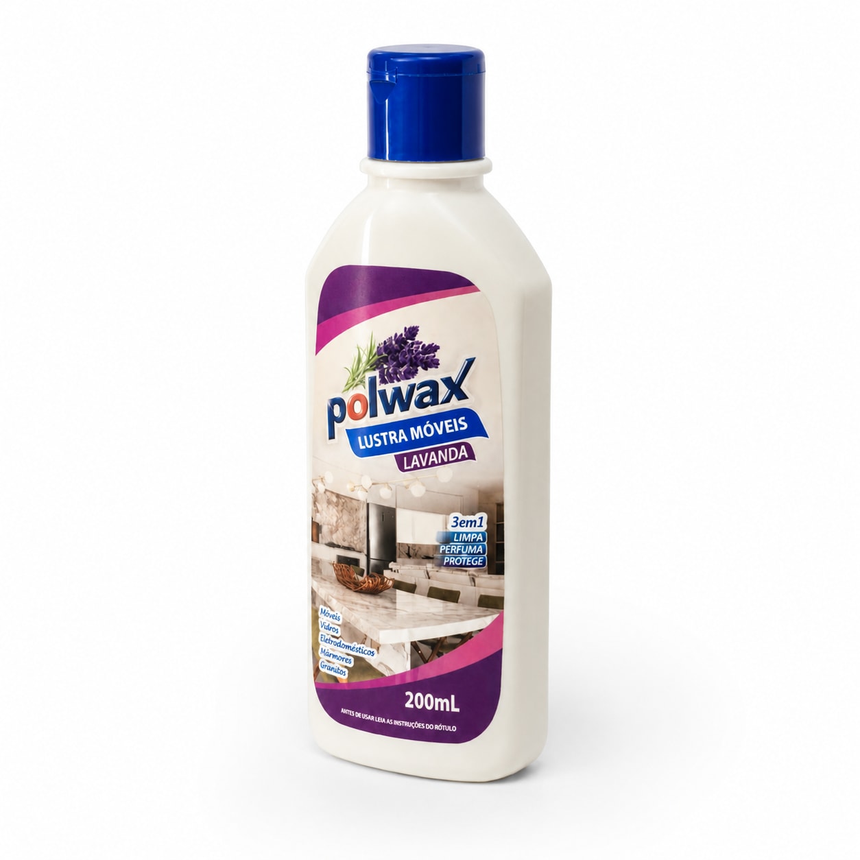 LUSTRA MOVEIS POLWAX LAVANDA 200ML