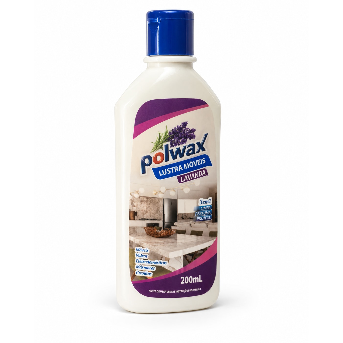 LUSTRA MOVEIS POLWAX LAVANDA 200ML