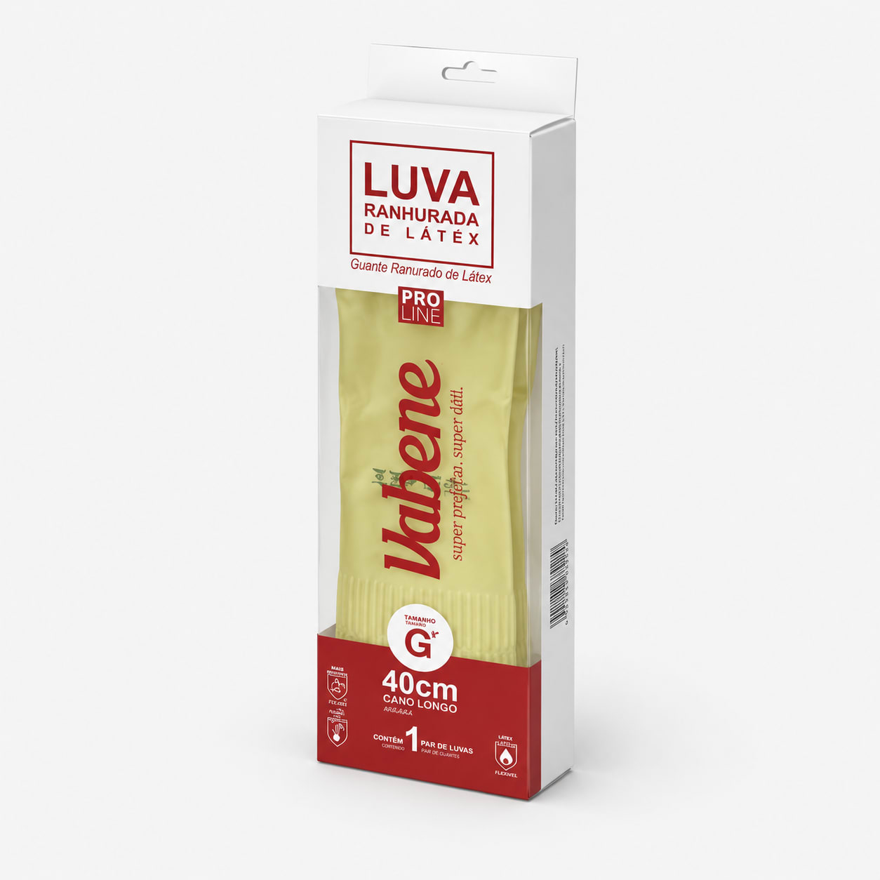 LUVA LATEX MULTIUSO IMBAT AMR G 1PAR