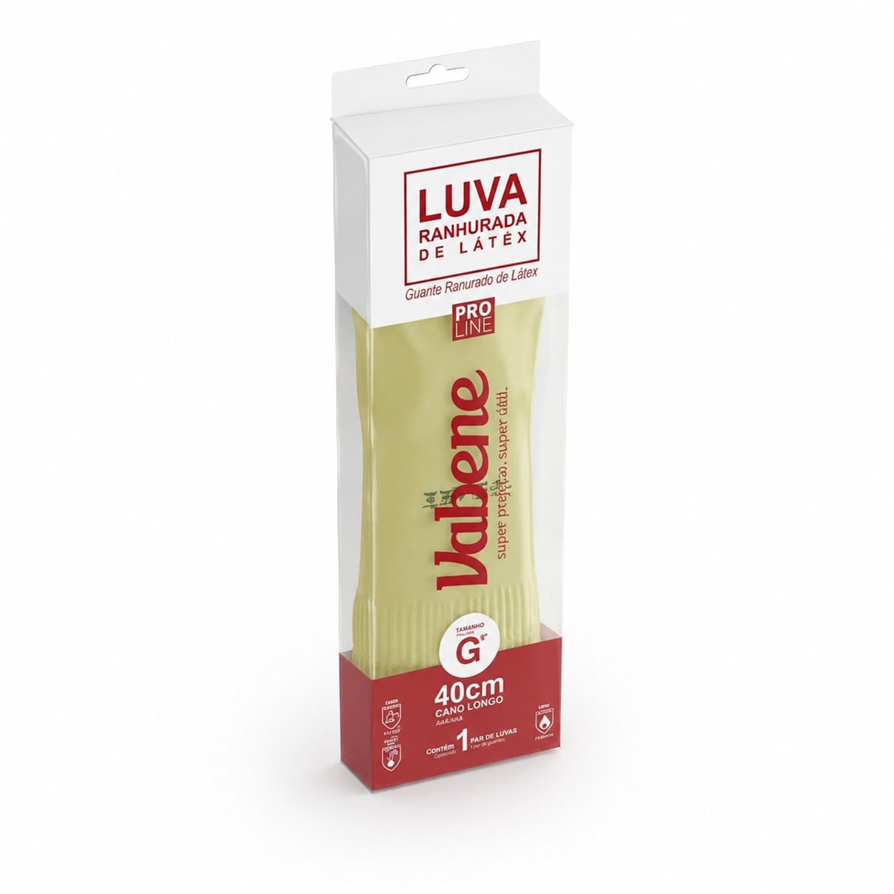 LUVA LATEX MULTIUSO IMBAT AMR G 1PAR