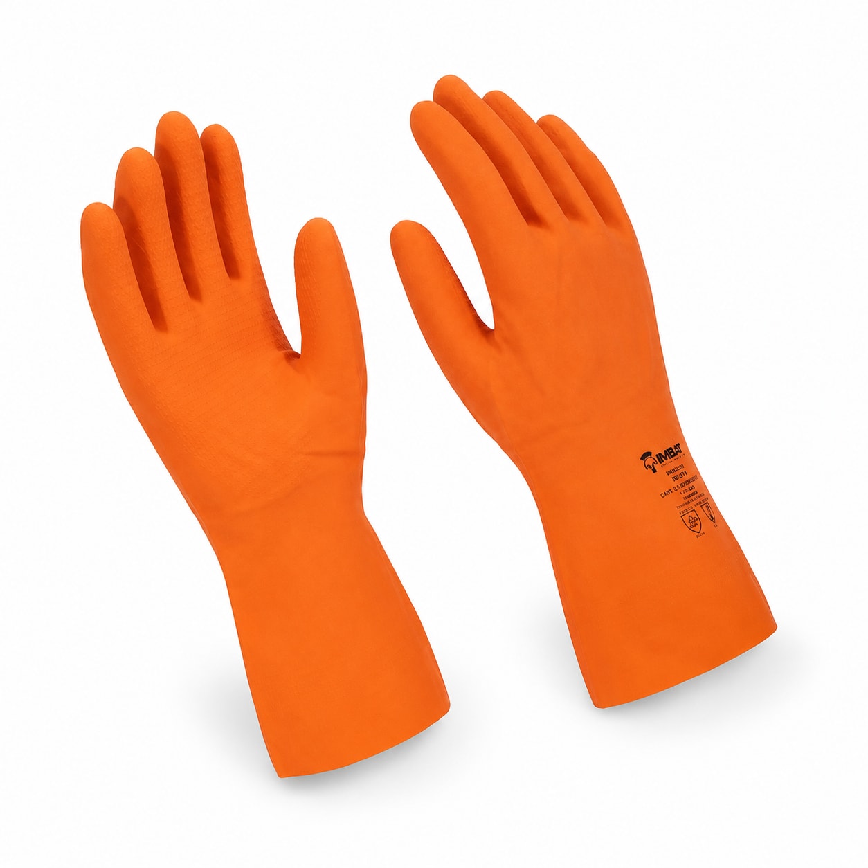 LUVA LATEX MULTIUSO IMBAT AMR P 1PAR