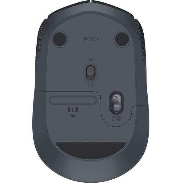 MOUSE USB SEM FIO LOGITECH M170 PRETO