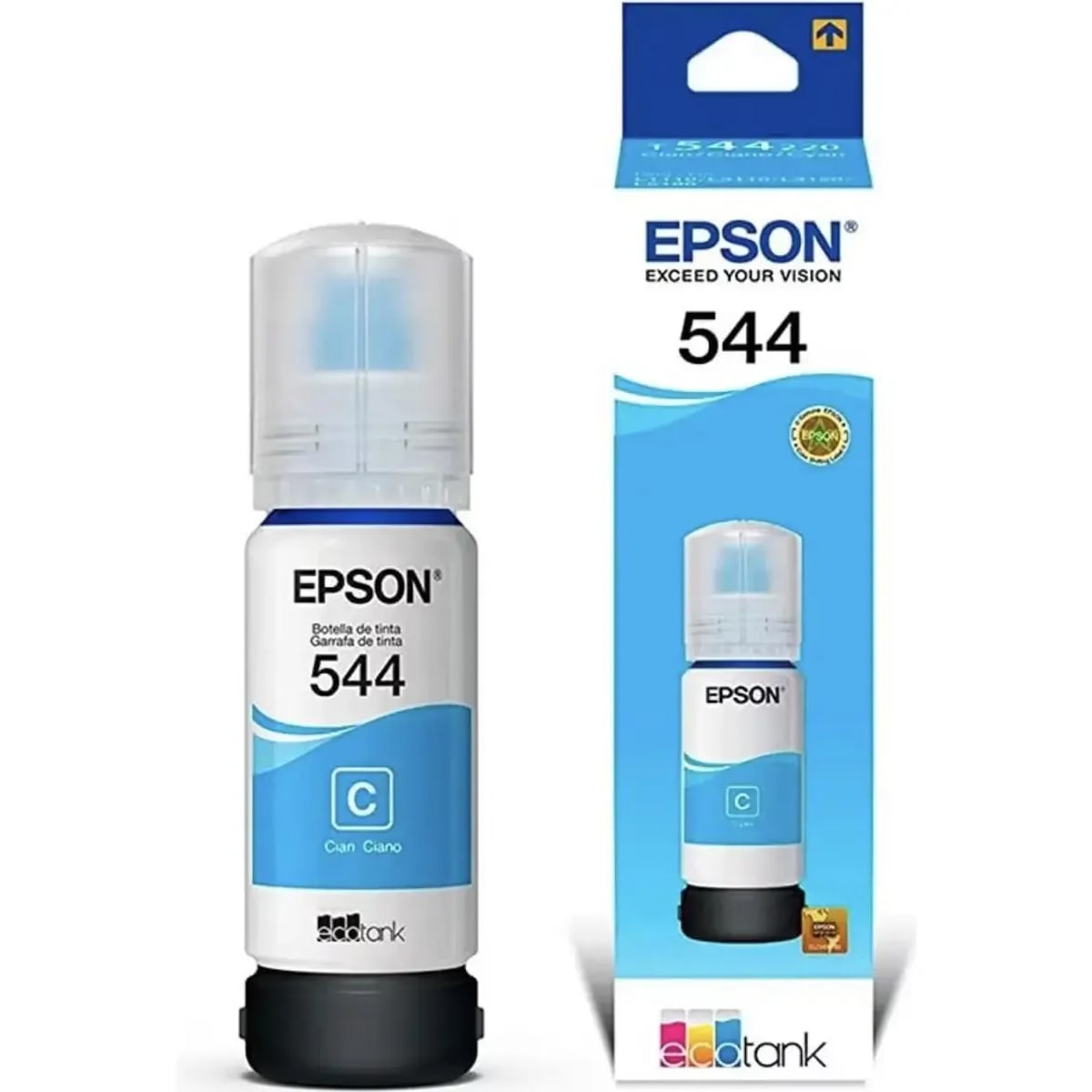 MULTIPACK REFIL DE TINTA EPSON T544 PRETO COLORIDOS C/4