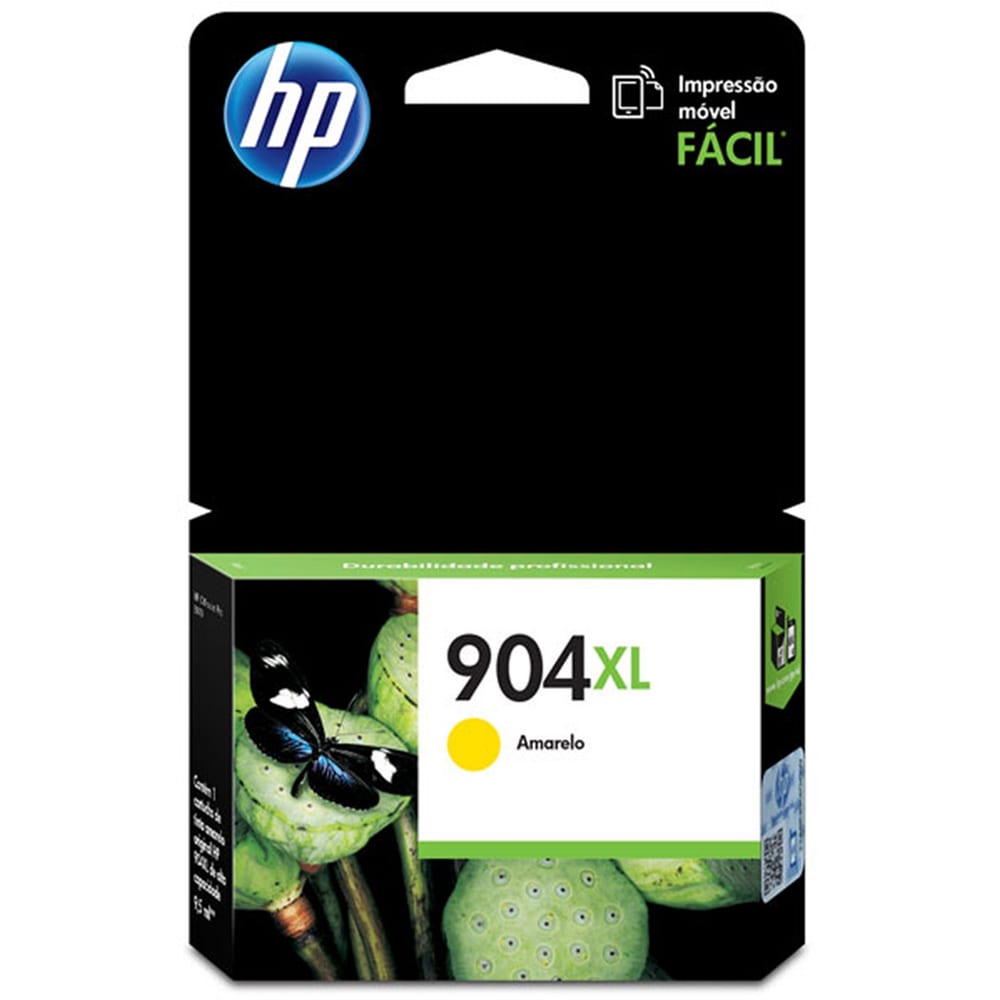 Cartucho HP 904XL Original (T6M12AL) Amarelo 9,5 ML