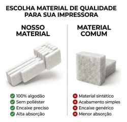 Almofada Epson L220 L405 L355 L395 L355 L365 Unidade — foto 4