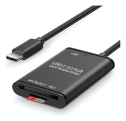 Adaptador Tipo C Leitor de Cartao USB 3.0/Otg/SD/ JC-LT-Tyc-U3 F3 — foto 2
