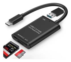 Adaptador Tipo C Leitor de Cartao USB 3.0/Otg/SD/ JC-LT-Tyc-U3 F3 — foto 1