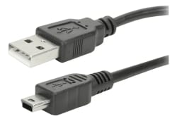 Cabo de Dados Mini USB V3 1,8MT Preto Chipsce — foto 2
