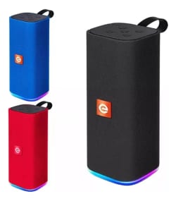 Caixa de Som Bluetooth Multimidia Micro USB 10W Pto LED RGB CS-M33BTL — foto 4