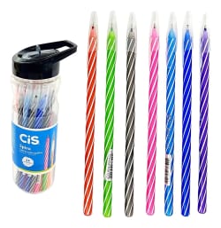 Caneta Esferografica Cis Spiro 0,7MM Cores Sort — foto 3