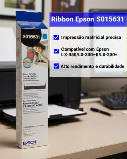 Fita Impressora Original S015631 Epson LX300/LX350/810 — foto 2