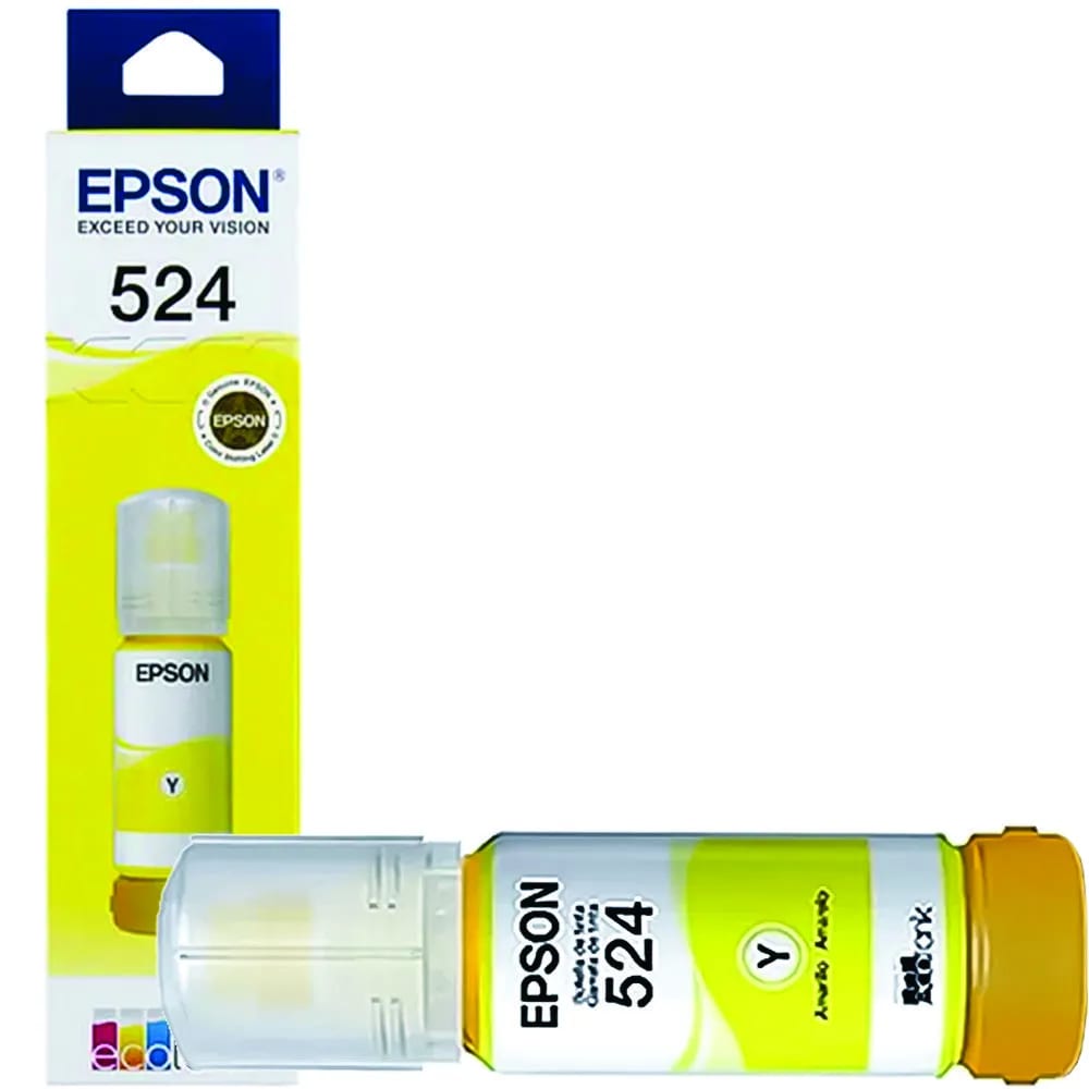 Refil Epson T524420 Original Amarelo 70ML