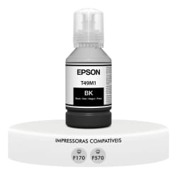 Refil Epson Ultrachrome T49M1 Black 140ML — foto 2