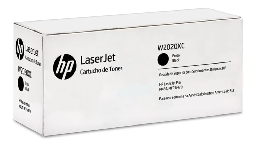 Toner HP Original W2020XC Preto