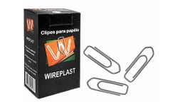 Clipe Galvanizado Aco 6/0 500G Caixa 117 - Wireplast — foto 1