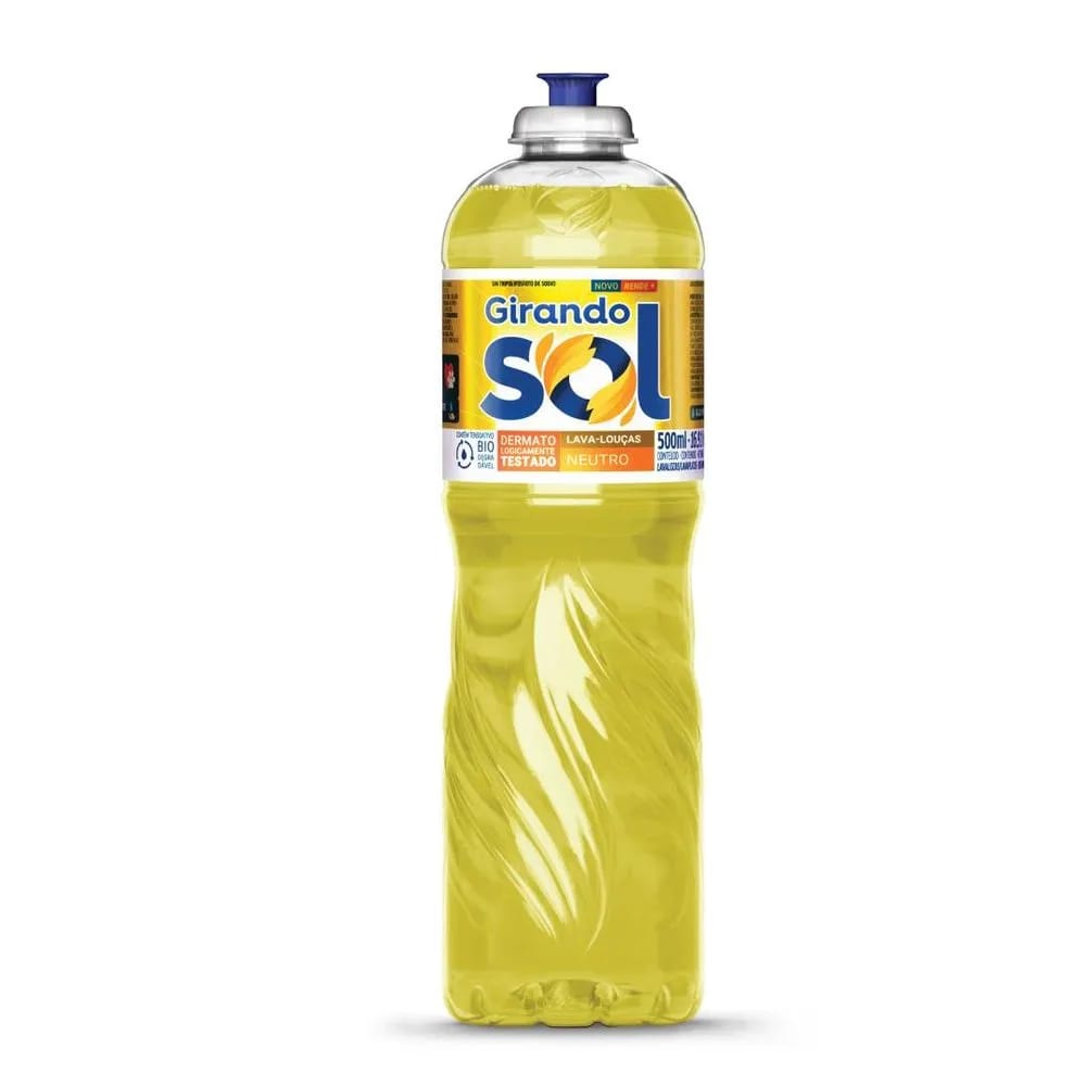 Detergente Girando Sol Neutro 500 ML