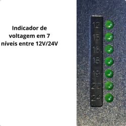 Fonte Carregador Notebook Universal 12v - 24v 120w Laptop Preto — foto 5