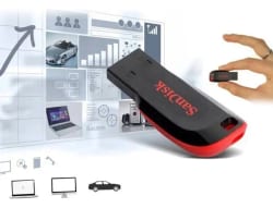 Pendrive USB 2.0 64GB Cruzer Blade Z50 Sandisk * Bcen — foto 6