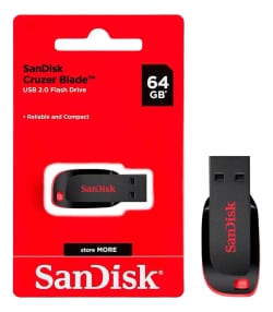 Pendrive USB 2.0 64GB Cruzer Blade Z50 Sandisk * Bcen — foto 7
