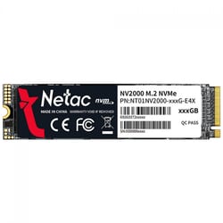 HD SSD M.2 256GB 2280 NV2000 NVME 2500/1000 MBS Netac — foto 2