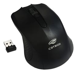 Mouse USB sem Fio M-W20BK Preto C3TECH — foto 3