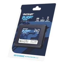 HD SSD 240GB PBE240GS25SSDR Sataiii 450/320 Patriot Burst — foto 4