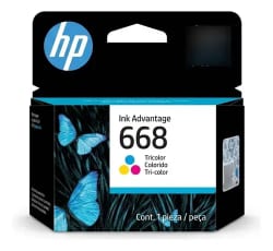 Cartucho Original HP 668 3ML Color — foto 1