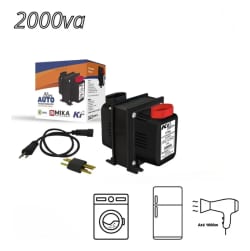 Autotransformador 1500VA Bivolt Bipolar KF — foto 3