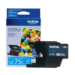 Cartucho Brother LC75XL Original Ciano 7ML — foto 1