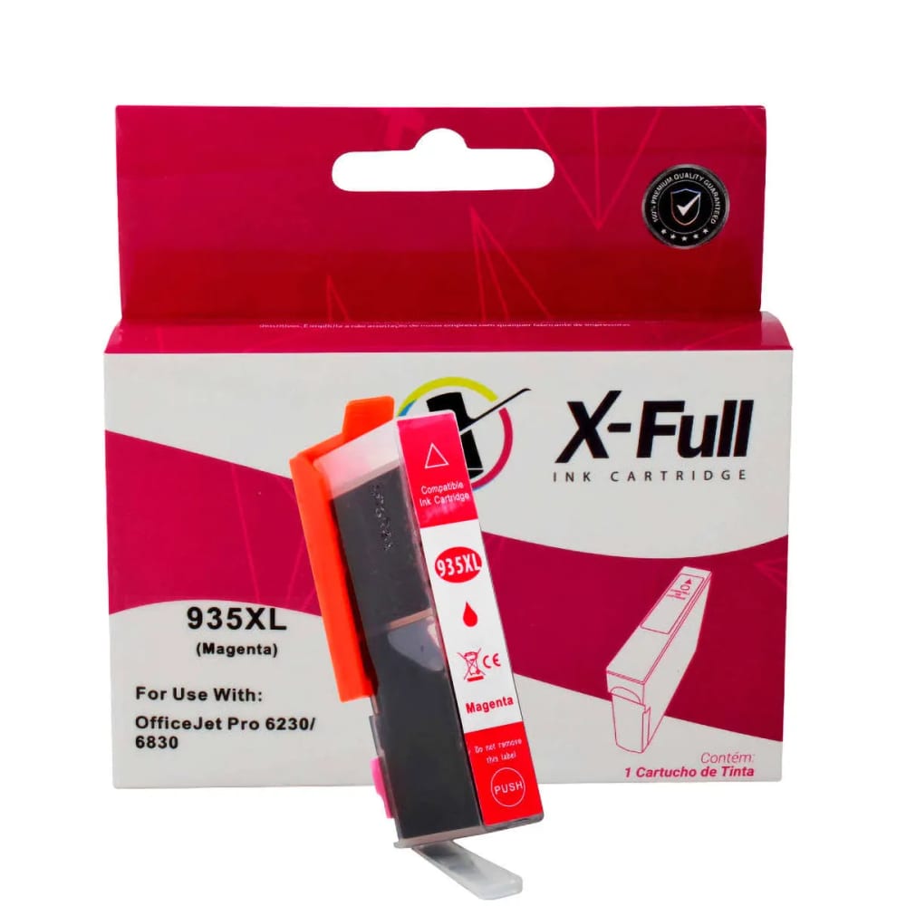 Cartucho HP 935XL Compativel Magenta 13ML