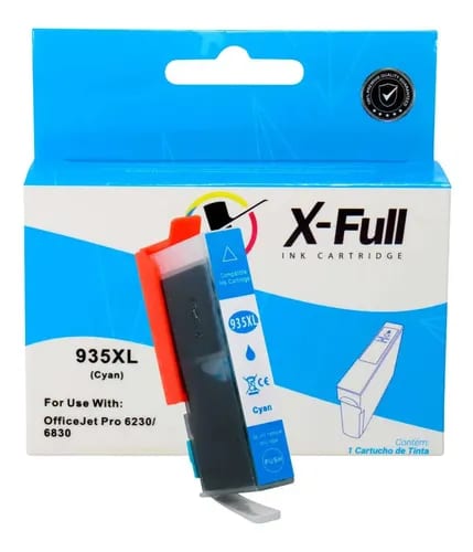 Cartucho HP 935XL Compativel Azul 13ML