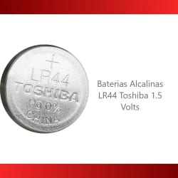 Bateria LR44 Alcalina  Toshiba — foto 1