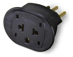 Adaptador Tomada 2P+T p/NBR14136 Daneva MD9 — foto 1