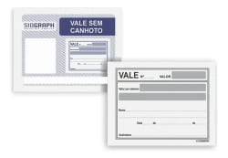 Bloco Vale s/Canhoto 6752 50FLS SD — foto 3