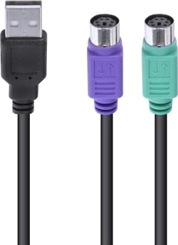 Cabo Adaptador Y USB para PS2 30CM Usbps-2 Vinik — foto 2