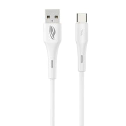 Cabo Carregador USB Tipo C* 1M Branco C3TECH — foto 1