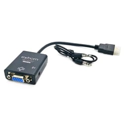 Cabo Conversor HDMI X VGA Femea com Audio Exbom — foto 1