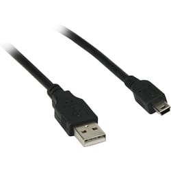 Cabo de Dados USB/ Mini V3 5 Pinos 1,8MT PC-USB1803 Pluscable — foto 3