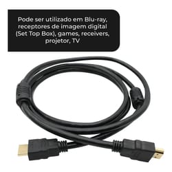 Cabo HDMI X HDMI 10 MT 1.4 TC 0032 — foto 5