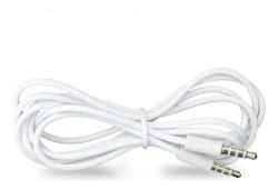Cabo P2 / P2 Mobile Flat 1.2M Estereo Branco Chip Sce — foto 4