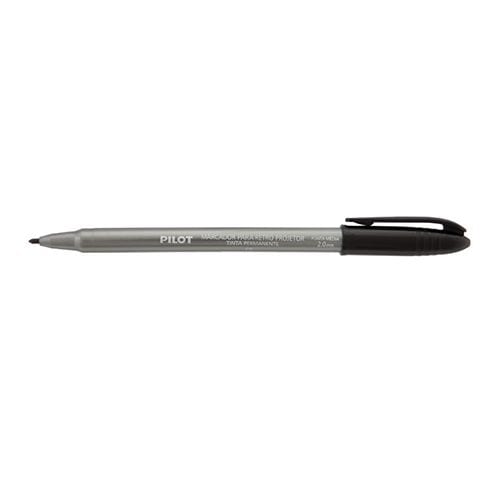 Caneta Retroprojetor 2.0MM Preta Pilot